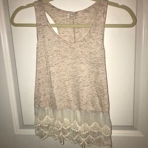 embellished tank top